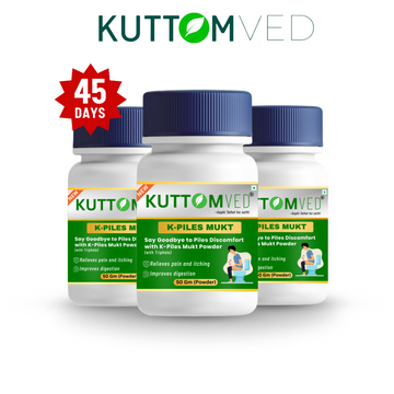 Pack Of 3 | 45 Days Course | Kuttomved Piles Care Ayurvedic Powder | Long Relief