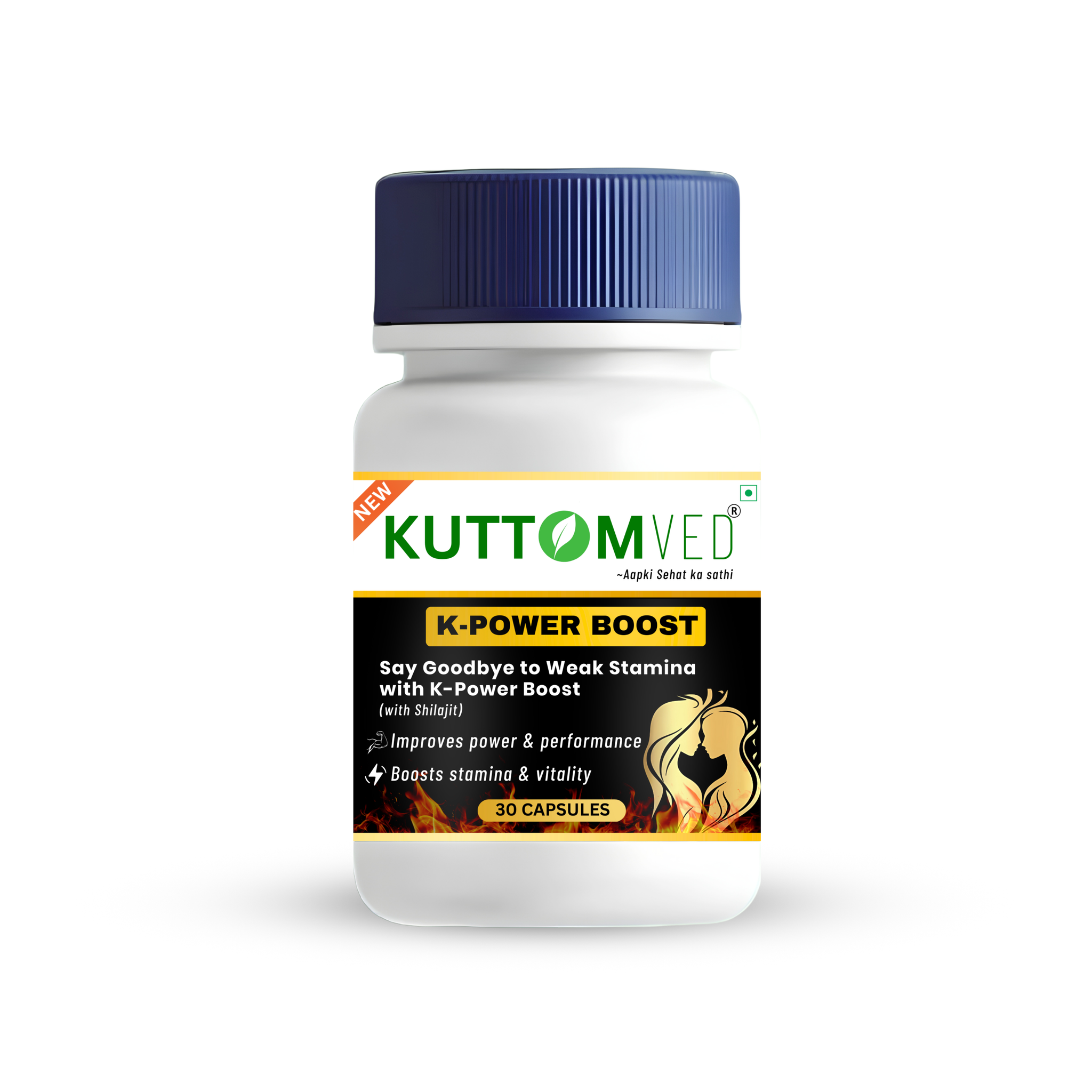 Power Boost | Ayurvedic Stamina & Vitality Booster for Men | 30 Capsules | 15 Days